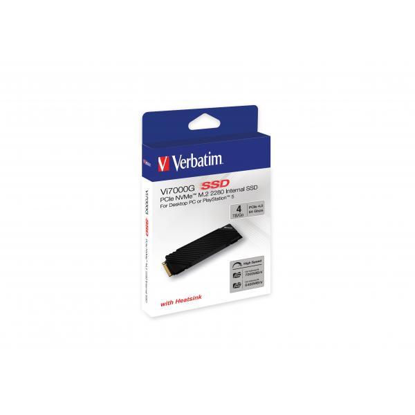 49369  Vi7000G 4 TB, SSD black , PCIe 4.0 x4, NVMe, M.2 2280, KÃ¼hlkÃ¶rper  2394