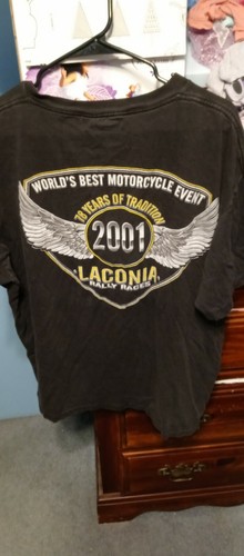 BIKE WEEK, LACONIA NH, 2000, 2001, 2004, 3 PACK, XL.PRE OWNED/WORN, ESTATE SALE - Picture 7 of 11