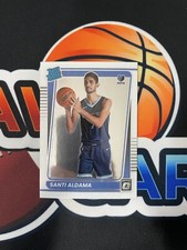2021-22 Donruss Optic Santi Aldama Rated Rookie Card #176 Memphis Grizzlies. rookie card picture