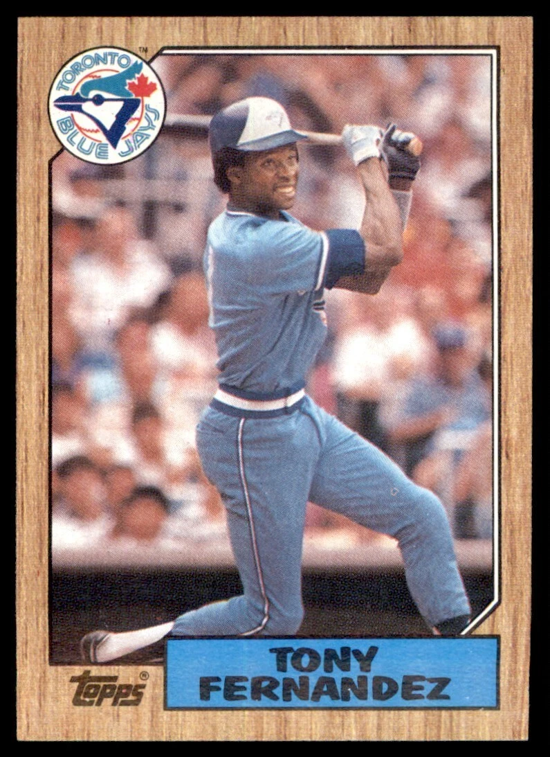 Tony Fernandez trading card