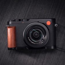 Solid Wood Handle Ultra-light And Black Versatile Aluminum Base For Leica D-lux8