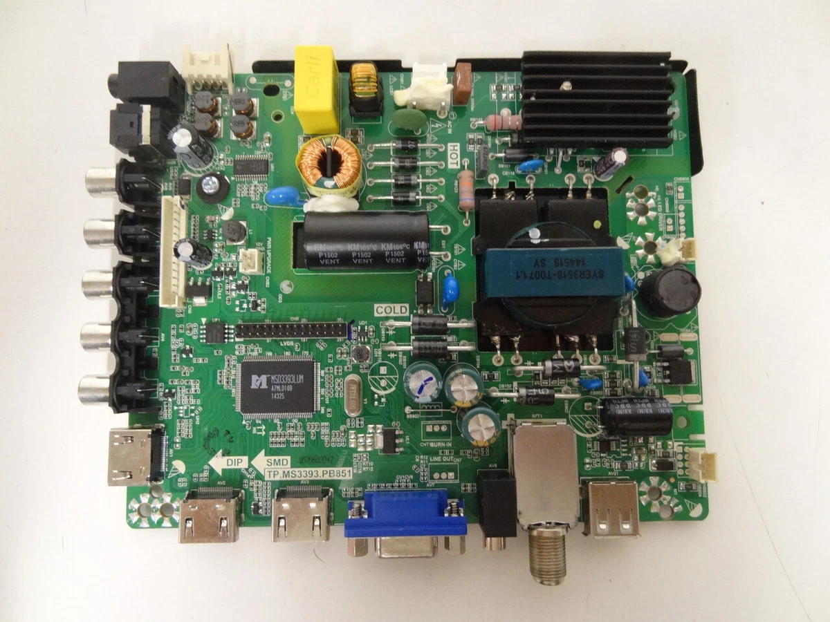 Carte Principale/alimentation Westinghouse DWM32H1G1 - N14100024 TP.MS3393.PB851