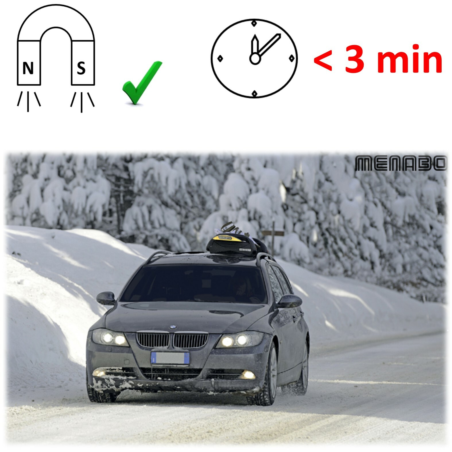 Ski & Snowboard Carrier ACONCAGUA Grelly UK