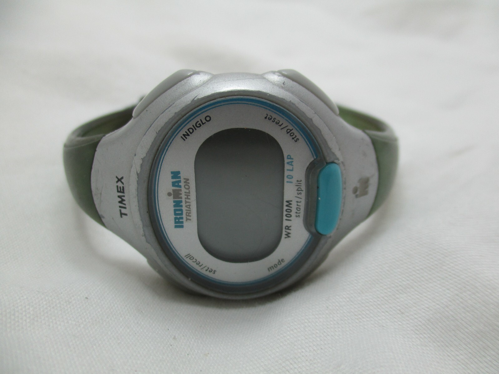 Timex Triathlon Digital Watch Dark Gray Buckle Ba… - image 1