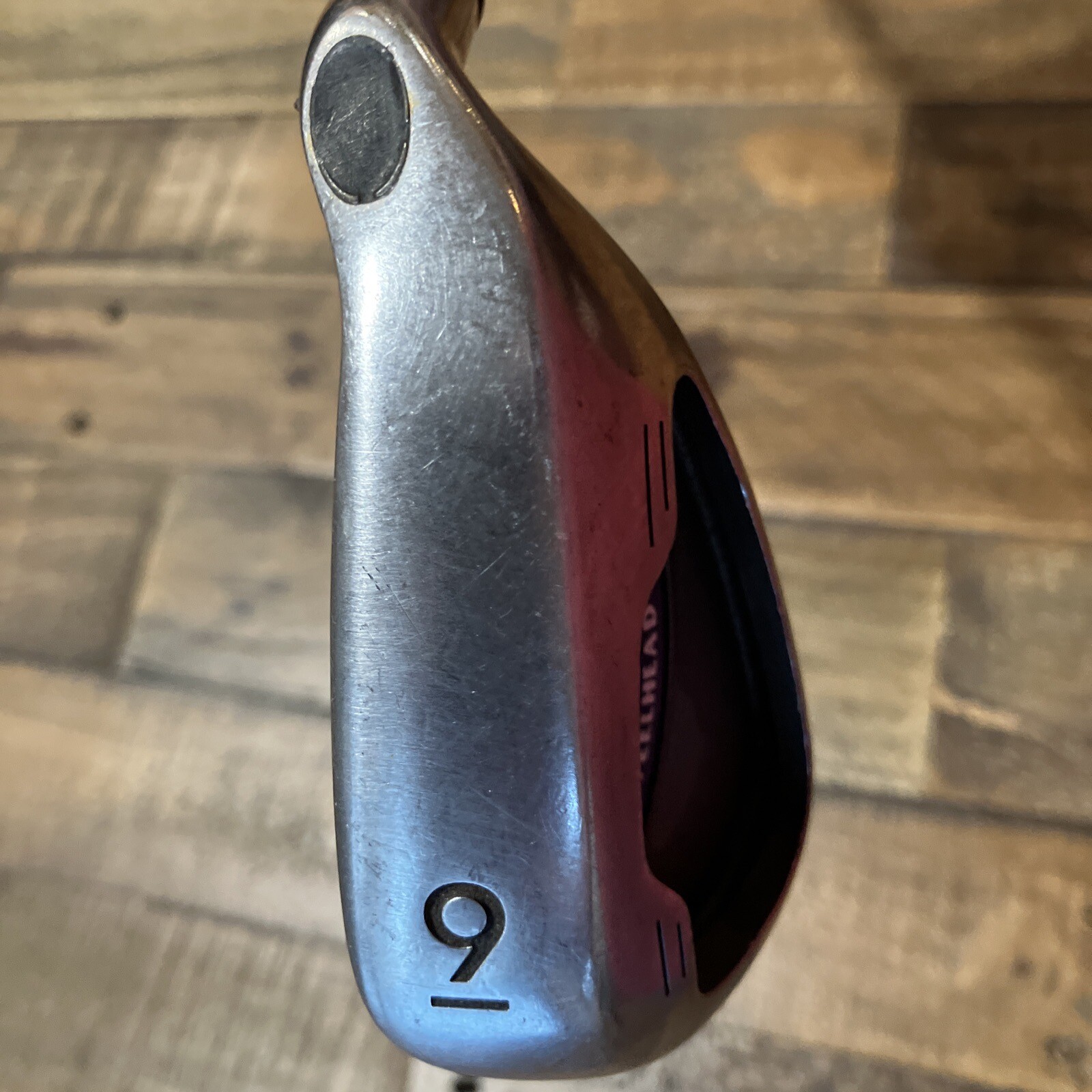 Callaway Steelhead x16 9 Iron Steelhead X16 Steel Shaft Constant Wt