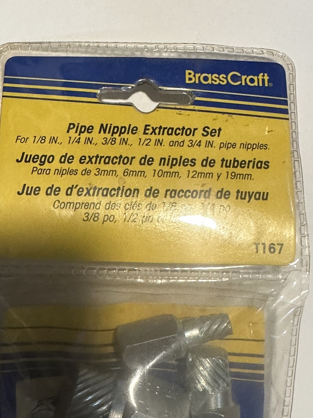 Brass Craft T167 Pipe Nipple Extractors Wrench Set for sale online eBay