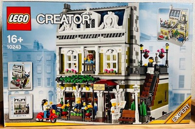 LEGO Creator Expert Parisian Restaurant 10243 w/Box, Manual USED  