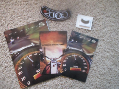 Harley Owners Group HOG 2000 Membership Package Pin Patch Touring Handbook etc