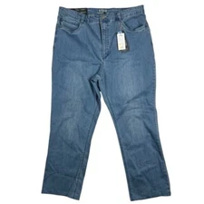 NWT/Altered FDJ Higher Rise Curvy Fit Peggy Straight Leg Size 18