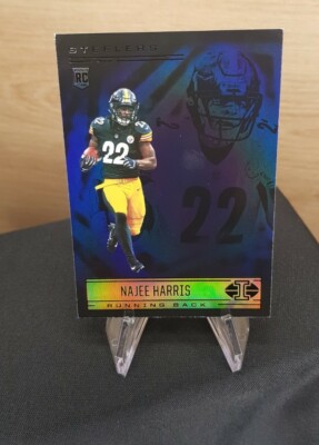 Panini 2021 Illusions - #70 - Najee Harris - Rookie Sapphire - Steelers