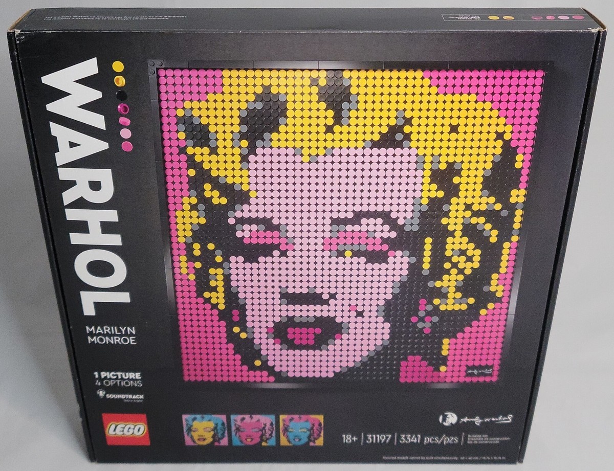 LEGO 31197 Andy Warhol's Marilyn Monroe Art 3341 pieces | eBay