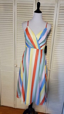 lulus rainbow dress