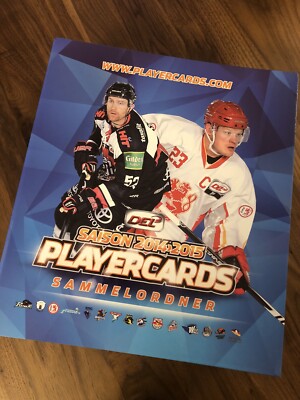DEL 2014-15 Playercards inkl. CHL Karten + Ordner