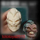 1:6 1:12 1:18 Monsters soldier Head Sculpt for 12'' 6'' 3.75''Action Figure Doll