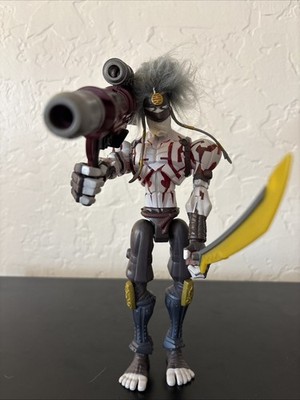 2007 Hasbro GI Joe Sigma 6 Commando Dark Ninja Master Kung Fu Gri Figure 8.5''
