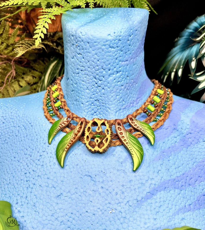 Forest Banshee Relic - Avatar-inspirierte Na'Vi Kette - handgefertigtes Unikat - Bild 2 von 4