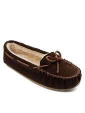 Minnetonka CALLY brown moccasin slippers, women s size 9