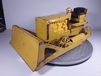 1950 s Doepke Model Toys D6 Caterpillar, Toy Construction Dozer Pressed Steel 