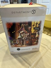 Department 56 Snow Village Halloween “Be Witching Costume Shop”