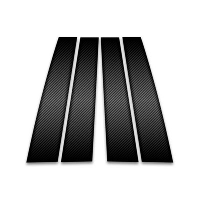 4pc Carbon Fiber Pillar Post Covers for 2020-2023 Lincoln Corsair