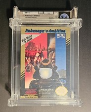 1989 NES KOEI Nobunaga's Ambition WATA Graded 9.6 Seal B+ Hawaii Collection