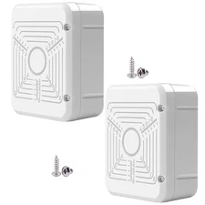 2-Pack 4.5" Square Security Camera Junction Box Mounting Bracket Universal