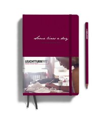 Leuchtturm1917 Einige Zeilen am Tag 5 Jahre Erinnerungsbuch - Hafenrot