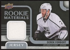 2015-16 Upper Deck Rookie Materials Jersey Derek Forbort RC #RM-DF