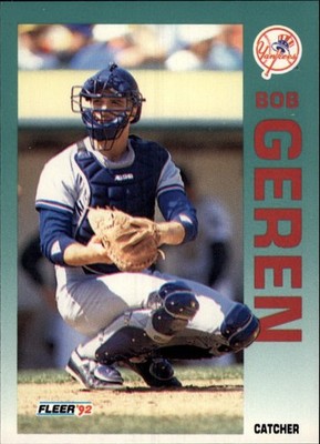 1992 Fleer #226 Bob Geren - BB