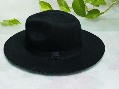 Lauren Ralph Lauren Women Unisex Wool Floppy Fedora Black  display picture 2