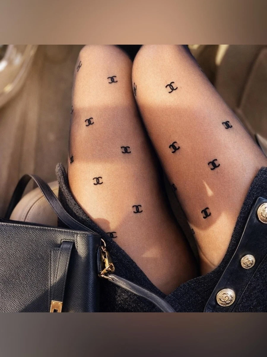 CHANEL Black Hosiery & Socks for Women for sale | eBay