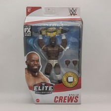 WWE Mattel Elite 87 Apollo Crews MOC Chase White Gear US Title