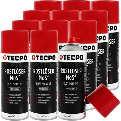 12x400 ml ROSTLÖSER MOS² ROSTSCHUTZ KRIECHÖL KORROSIONSSCHUTZ MULTIFUNKTIONSÖL