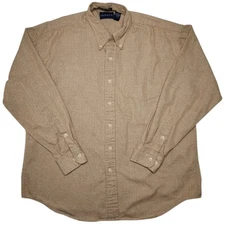 Gant Harbor Cloth Mens Button-Down Long Sleeve Shirt Size L