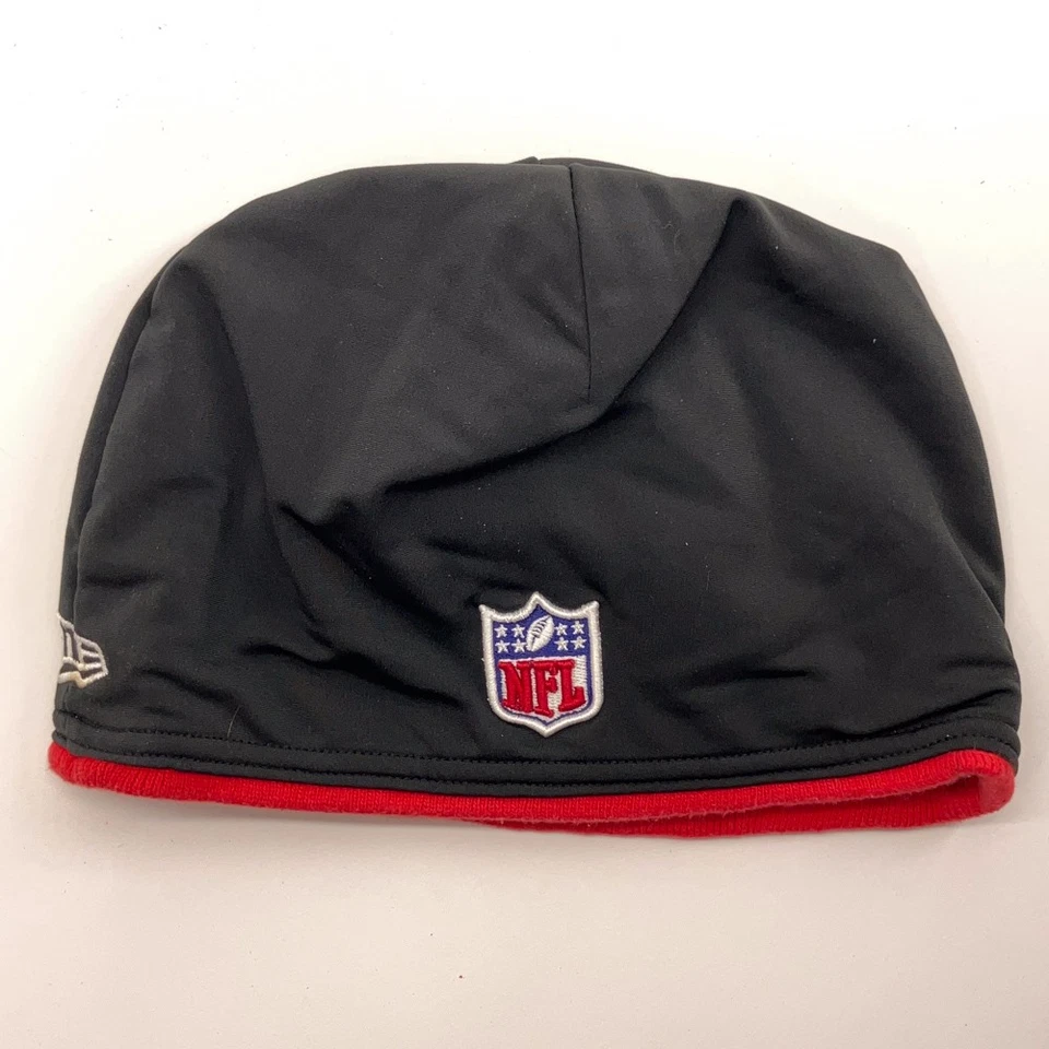 Зимняя шапочка с черепом из смеси черного спандекса New England Patriots - Изображение 2 из 4