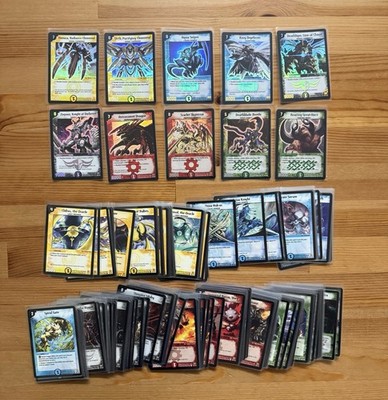 Duel Masters TCG Complete DM-01 Base Set 110/110 & 10/10 Super Rares WOTC NM