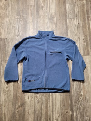 Vintage Burton AK Fleece Full Zip Jacket Men's Blue Snowboard