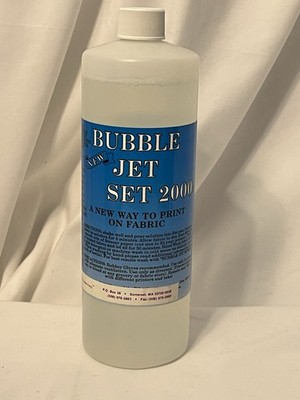 NEW Bubble Jet Set 2000 Fabric Printing Solution Factory Sealed