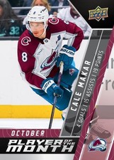 2024-25 NHL Game Dated Moments Player of the Month /599 SP (You Pick) #POM1-POM7