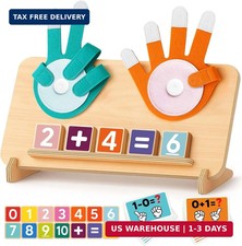 Montessori Educational Learning Toys for 3 4 5 Year Old Boys Girls Birthday Gift
