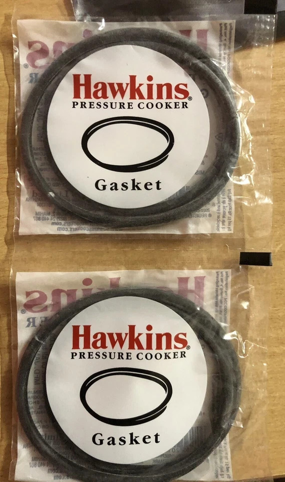 HAWKINS SET of 2 Rubber Gasket Sealing Ring for Pressure Cookers 2 to 4 Lt BG-1