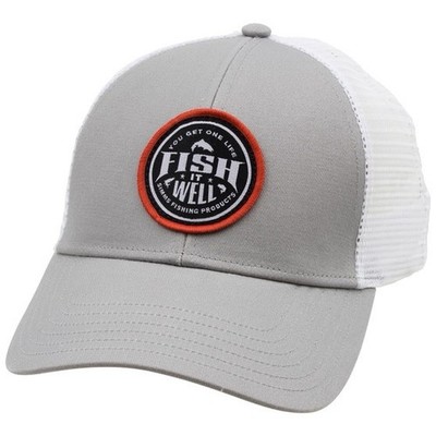 Simms Fishing Small Fit Trucker Fish It Well - RARE Classic - Smaller Heads -NEW