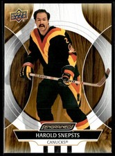 2024-25 Upper Deck Engrained Icons Harold Snepsts Vancouver Canucks #96