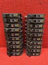 Lot of 20 Square D QO120 Circuit Breakers 20Amp 1 Pole 120/240VAC 10ka Good Cond