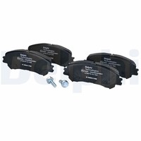 Delphi Bremsbelagsatz, Scheibenbremse LP3275 FüR Renault