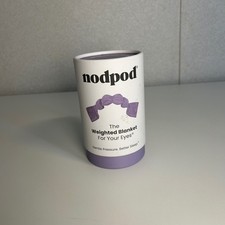 Nodpod Weighted Sleep Mask Wisteria Purple Eye Pillow for Stress Relief Sleep