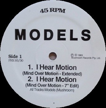 Models - I Hear Motion (12'', Maxi) (Very Good Plus (VG+))
