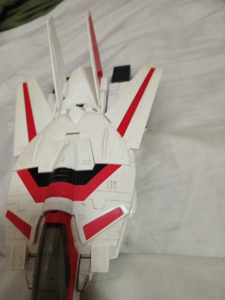 TRANSFORMERS (Hasbro, 1985) Bandai G1 JETFIRE AUTOBOT White Working VINTAGE - Image 3 of 4