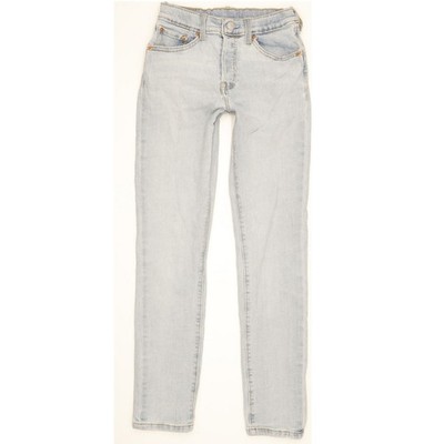 Levi's Kinder Jeans blau Straight Slim Stretch W24 L28 (109426)