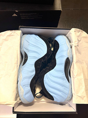 Nike Air Foamposite One Psychic Blue/Black High Top Foamposite Lace-Up 2025